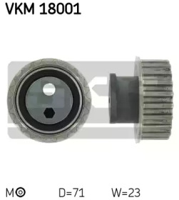 Ролик (SKF: VKM 18001)